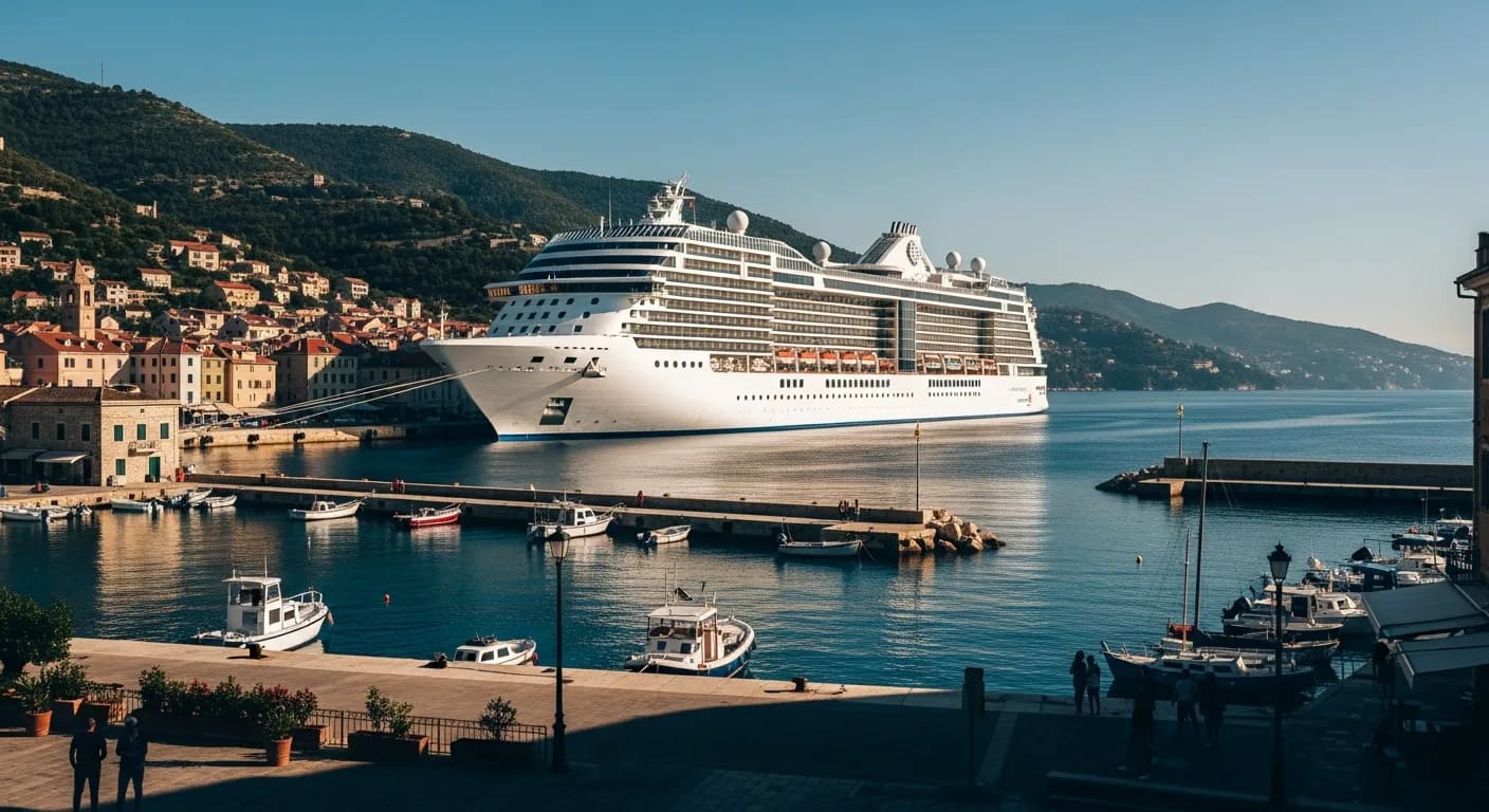 Marmaris Turizmine Kruvaziyer Dopingi: 333 Metrelik Gemi Limanda