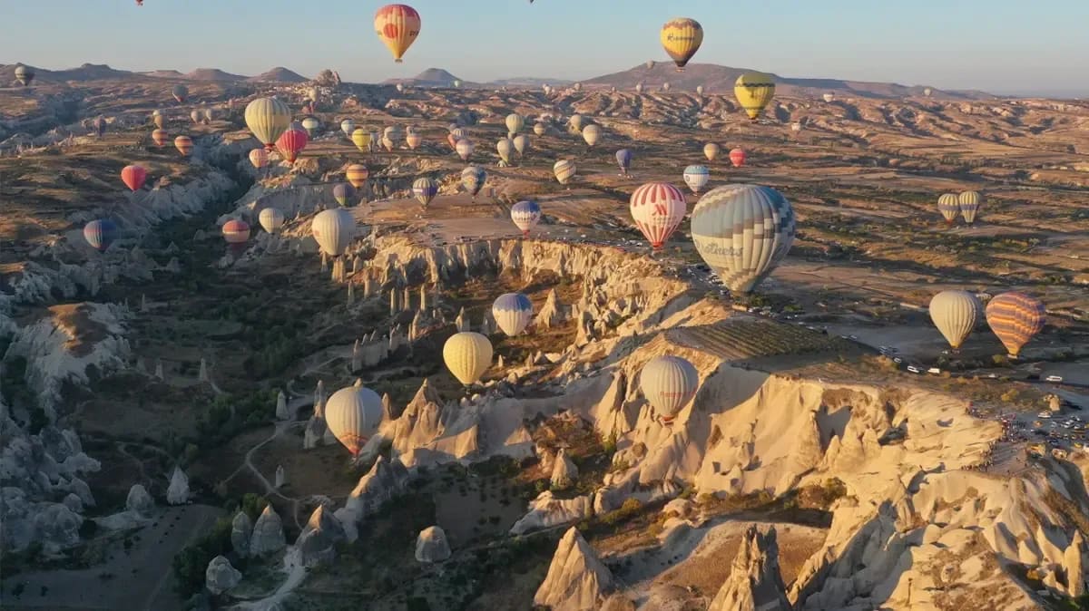 Kapadokya Turizminde Bayram Bereketi Son Güne Kadar Devam Etti